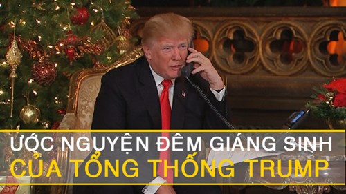 Ước nguyện đặc biệt đêm Giáng sinh của TT Donald Trump