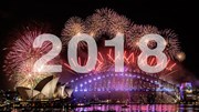 Những màn pháo hoa rực rỡ khắp thế giới chào đón năm mới 2018