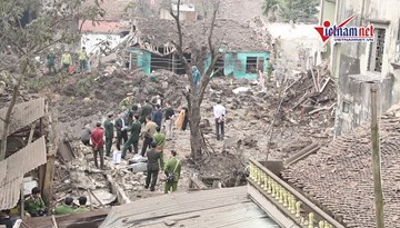 Nổ kho phế liệu ở Bắc Ninh: Đầu đạn văng hàng cây số