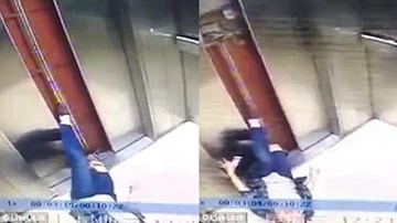 Mải dùng điện thoại, một phụ nữ bị đứt chân