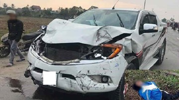 Xe “điên” tông 2 nữ sinh tử vong tháo chạy