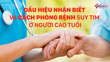 Dấu hiệu nhận biết và cách phòng tránh bệnh suy tim ở người cao tuổi