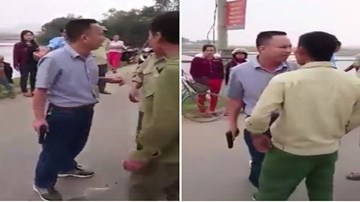 Xử phạt hành chính lái xe dùng súng dọa dân sau va chạm giao thông