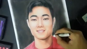 Chàng trai Đà Nẵng lại gây sốt khi vẽ chân dung Xuân Trường
