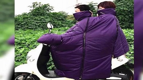 Kiểu 'thời trang đánh tan thời tiết' ở Trung Quốc khi trời -45°C