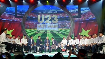 Những cảm xúc trong buổi giao lưu U23 Việt Nam