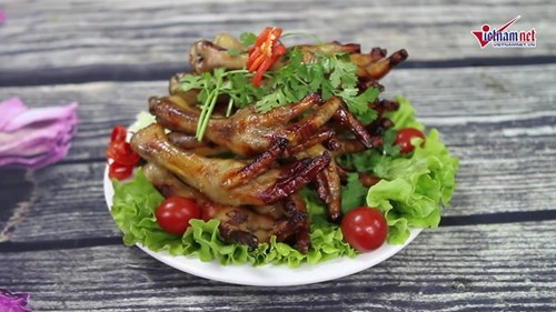 Chân gà nướng xì dầu - món ăn không thể thiếu ngày Tết