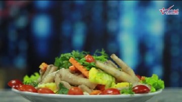 Chân gà cay trộn xoài Thái 'cực đỉnh' giải ngán ngày Tết