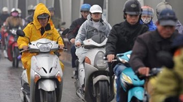 Hà Nội mưa rét, nhiệt độ thấp nhất 13°C