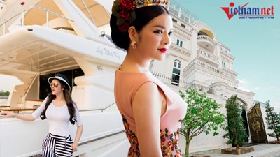 Khám phá căn biệt thự dát vàng cùng du thuyền triệu đô của Lý Nhã Kỳ