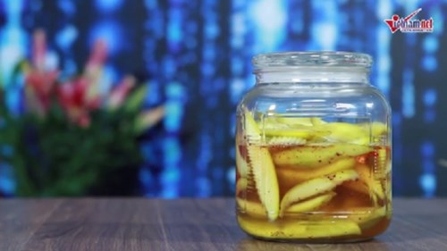 Xoài xanh chua cay mặn ngọt - giải pháp phá ngán sau Tết