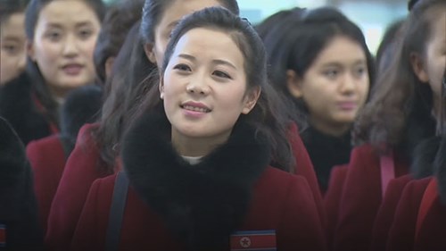 Phút cuối ở Hàn Quốc, đội cổ vũ Triều Tiên vẫn gây chú ý vì quá xinh đẹp