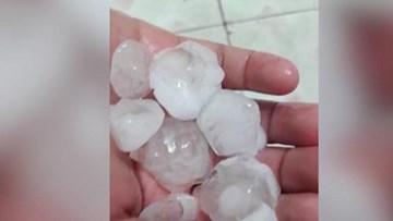 Mưa đá bất thường ở Mèo Vạc, Hà Giang