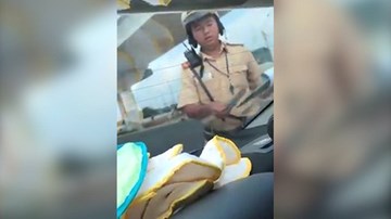 Xác minh clip CSGT Sài Gòn nghi nhận tiền mãi lộ