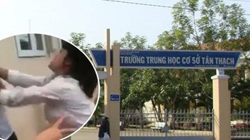 Xử lý vụ nam sinh lớp 8 bóp cổ giáo viên trong giờ học