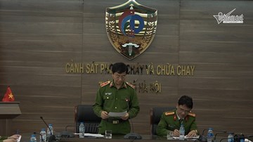 Sở Cảnh sát PCCC nói về vụ xe cứu hoả bị tai nạn trên cao tốc Pháp Vân