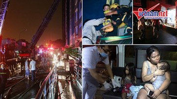 Cháy chung cư cao cấp tại Sài Gòn: 13 người chết