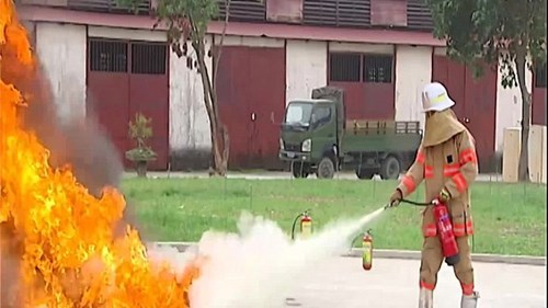 Bình chữa cháy Trung Quốc không đạt chất lượng khi thử nghiệm?