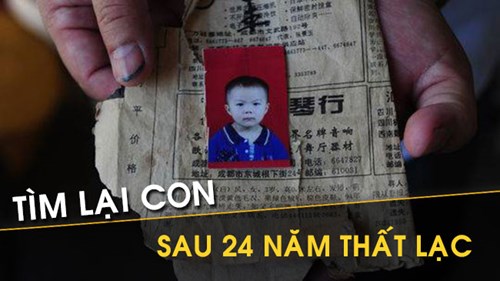 Xúc động trước kỳ tích nhờ cộng đồng mạng, tìm được con sau 24 năm thất lạc