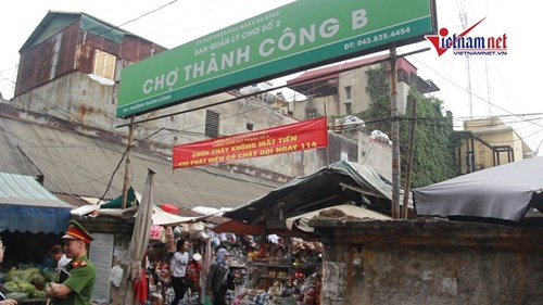 Hà Nội: 80% số chợ không đảm bảo an toàn PCCC