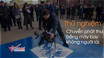 Máy bay phát thư không người lái của Nga vỡ vụn ngay lần thử đầu tiên