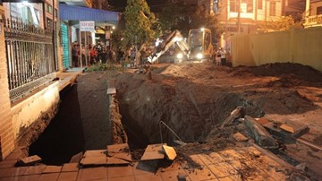 'Hố tử thần' ở Cẩm Phả, Quảng Ninh là do hoạt động của hang ngầm?