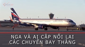 Nga nối lại đường bay thẳng đến Ai Cập