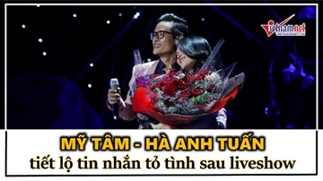 Mỹ Tâm - Hà Anh Tuấn tiết lộ tin nhắn 'tỏ tình', khán giả phấn khích reo hò