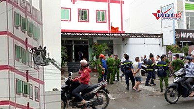 Cháy khách sạn ở Sài Gòn, nhiều người hốt hoảng lên sân thượng kêu cứu