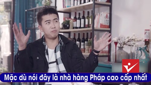 Học làm sang, đưa bạn gái vào nhà hàng Pháp và cái kết không nhịn nổi cười