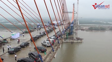 Hợp long cầu Bạch Đằng, từ Hà Nội về Quảng Ninh chỉ còn 90 phút