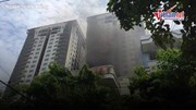 Cháy ở chung cư cao cấp Fhome Đà Nẵng, xe cứu hỏa không tiếp cận được