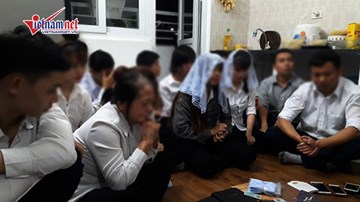 12 người sinh hoạt trái phép 'Hội thánh đức chúa trời' trong chung cư