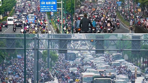 Kẹt xe kinh hoàng ở cửa ngõ Đông Sài Gòn sau nghỉ lễ
