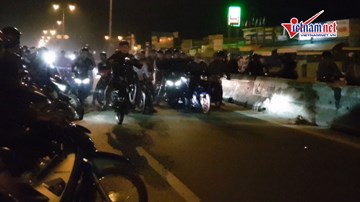 'Quái xế' tụ tập đua xe gây náo loạn quốc lộ 51