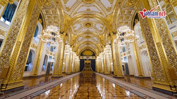Bên trong nơi diễn ra lễ nhậm chức của ông Putin