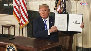 Rút khỏi thỏa thuận hạt nhân Iran, TT Trump làm thế giới 'như trên lò lửa'
