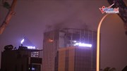 Hà Nội: Cháy cao ốc MB Grand Tower trên đường Lê Văn Lương