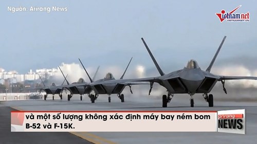 Hình ảnh cuộc tập trận khiến Kim Jong Un tức giận