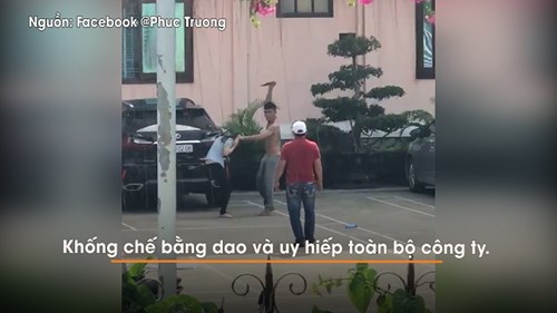 Công an nổ súng giải cứu cô gái bị thanh niên cầm dao khống chế