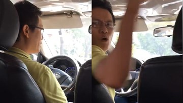 Tài xế Grab chửi khách nữ vì lên xe không chào tài xế