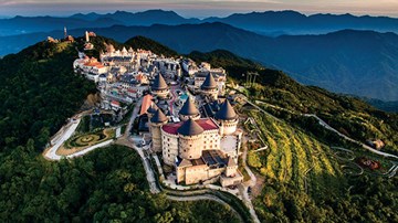 Bà Nà Hills thơ mộng qua ống kính flycam