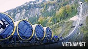 Khám phá tuyến đường sắt dốc nhất thế giới ở Thụy Sĩ