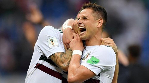Highlights: Chicharito tỏa sáng, Mexico thắng kịch tính Hàn Quốc 2-1