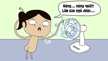 Mất ngủ vì nắng nóng, hãy thử ngay những phương pháp sau