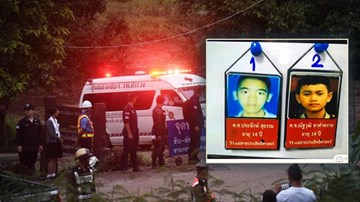 Toàn cảnh ngày giải cứu thứ nhất, đưa  4 em nhỏ Thái Lan ra khỏi hang sâu