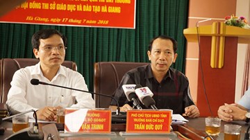 Hà Giang công bố toàn bộ sai phạm trong chấm thi THPT quốc gia 2018