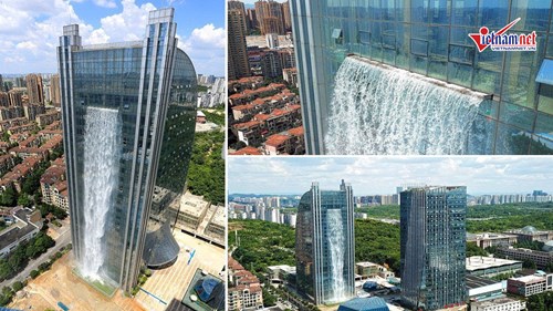 Thác nước cao nhất thế giới giữa trung tâm thành phố