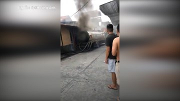 Thùng xe bồn phát nổ khi hàn, người đàn ông tử vong thương tâm