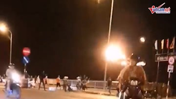 60 thanh niên mang súng, mã tấu hỗn chiến kinh hoàng ở Nha Trang